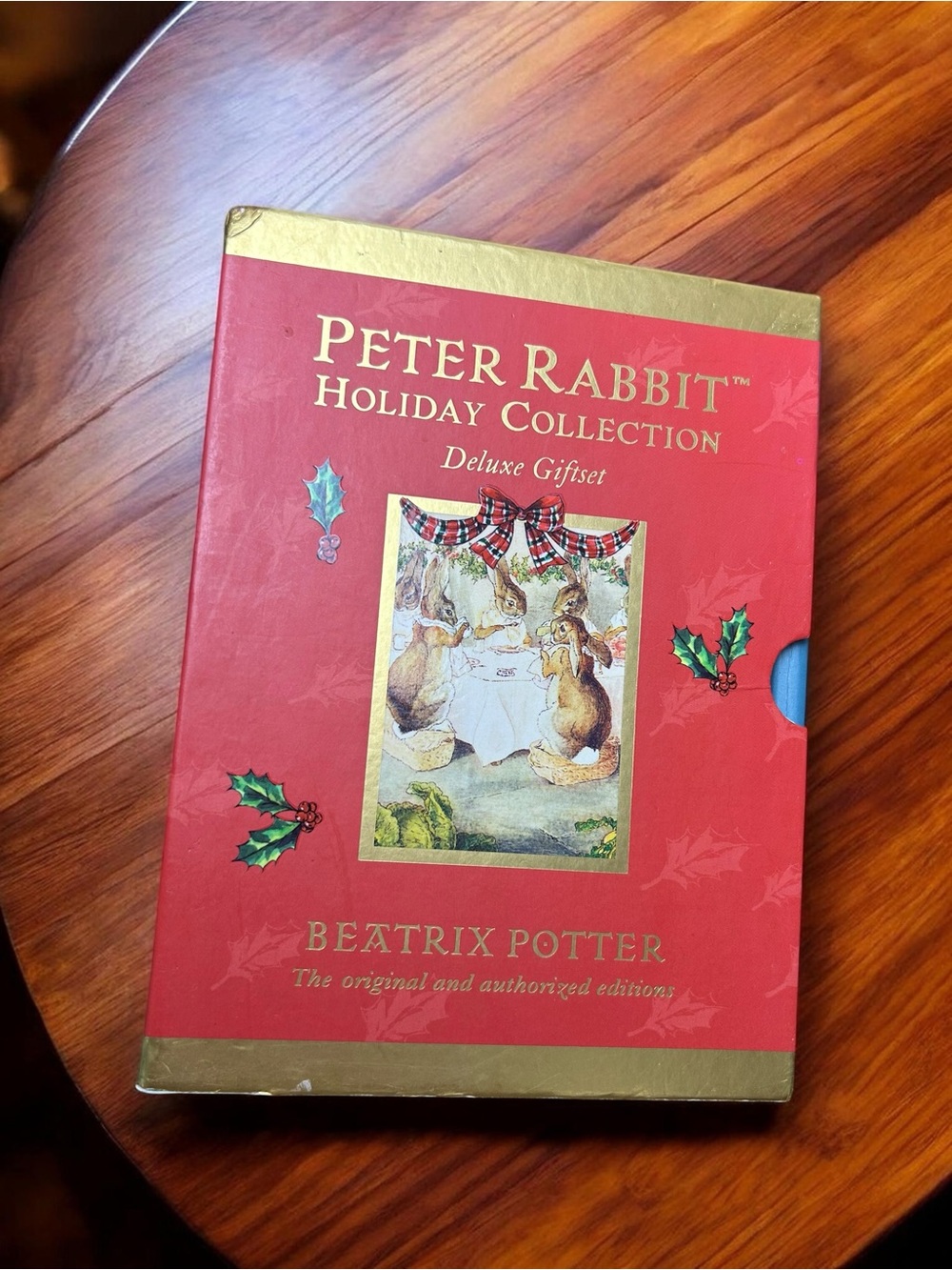 Peter Rabbit Holiday Collection Deluxe Giftset Beatrix Potter 4 Book Setting